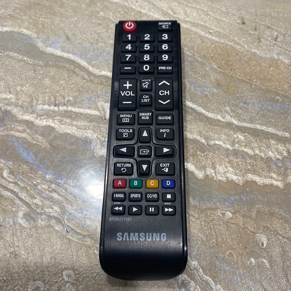 SAMSUNG Black remoto control TV